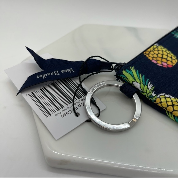 Vera Bradley Toucan Party Zippered ID Case NWT - Picture 11 of 13
